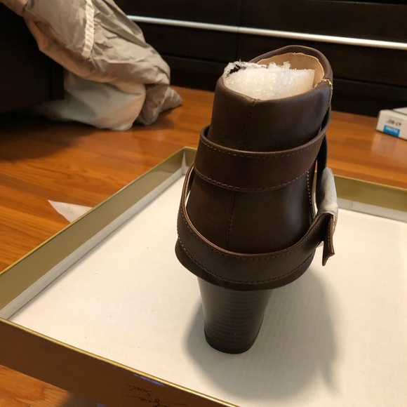 Thalia Sodi Ankle Booties in Brown - Picture 5 of 5